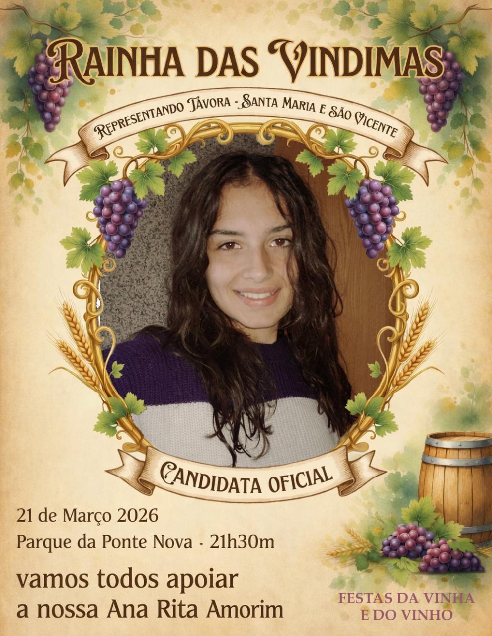 Rainha das Vindimas 2026